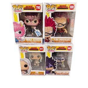 Funko Pop! My Hero Academia Vinyl 
Figures Mina Ashido Eri Eijiro Tamaki
Lot NIB